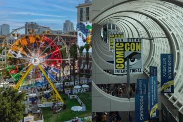 San Diego Comic-Con instala rueda de la fortuna; para subir tienes...