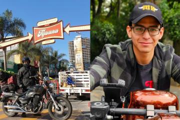 Motociclista viaja de CDMX hasta Tijuana en tan solo 6 días