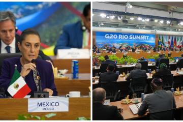 Claudia Sheinbaum propone el programa de reforestación mundial...